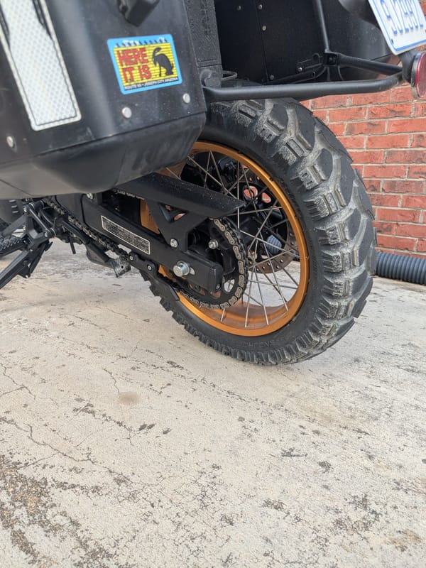 New Mitas Tires for the Himalayan 450